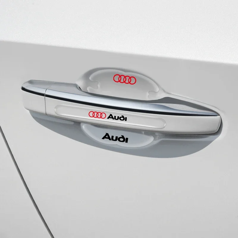 

2025 Hot 8Pcs Transparent Car Door Handle Protector Film Anti Scratch Stickers For Audi A1 A2 A3 A4 A5 A6 A7 A8 Q1 Q2 Q3 Q4 Q5 Q