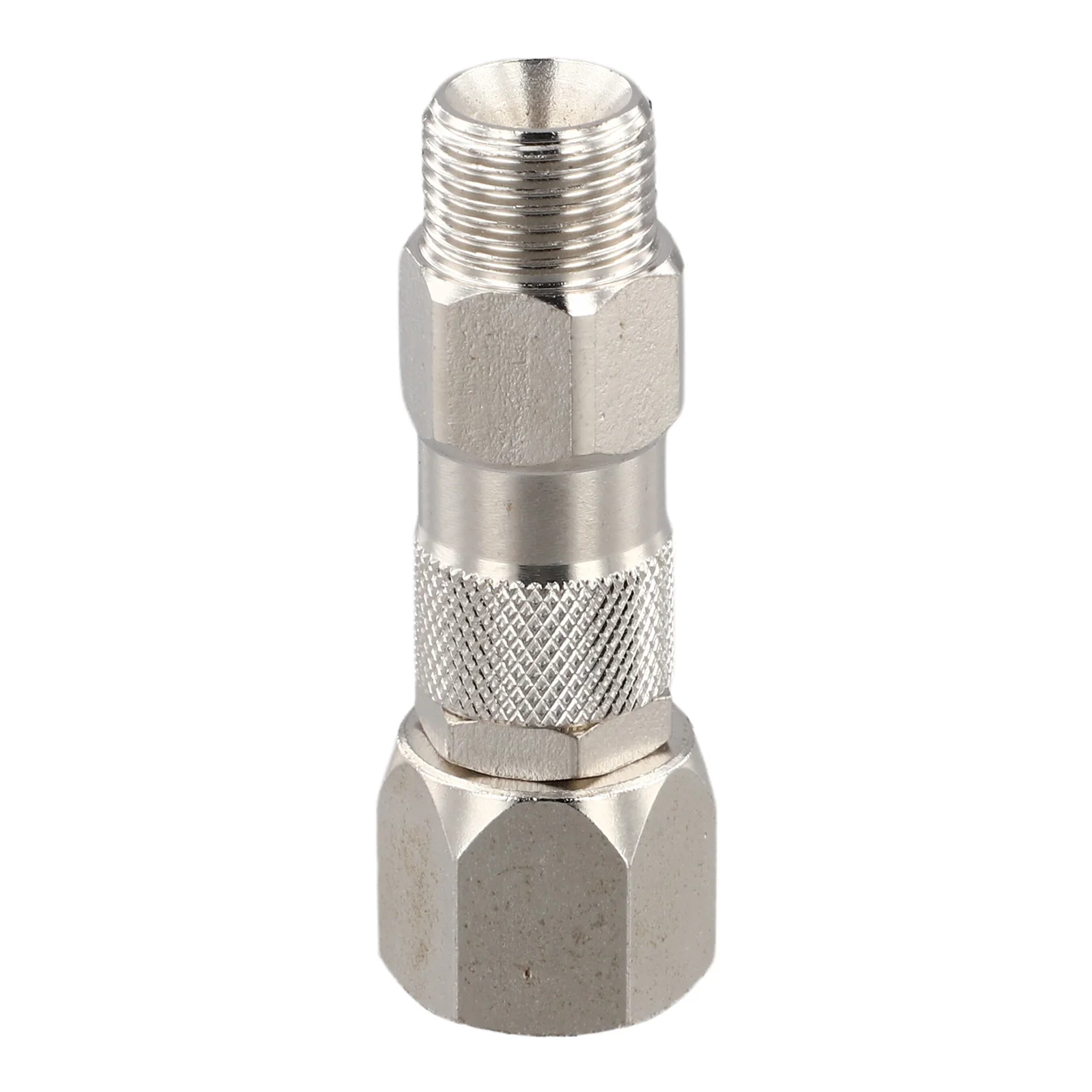 High Pressure Hose Swivel Joint Connector Easy Connection Fatigue-reducing Design Metal Construction Stability For Spraying