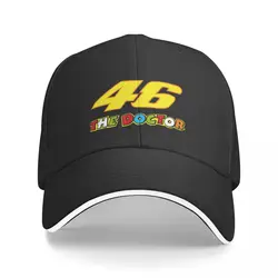 Lucky #46 The Doctor Motorcycle Racing Driver Sport Baseball Caps For Mens Personalized Female Beach Dad Hat Peaked Cap