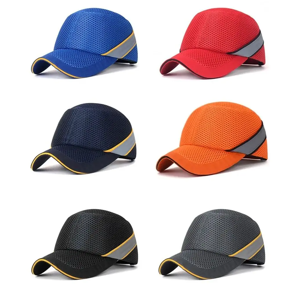 Protective Anti-collision Work Safety Bump Cap Breathable Comfortable Baseball Hat Soft Head Protection Hard Hat Helmet Factory