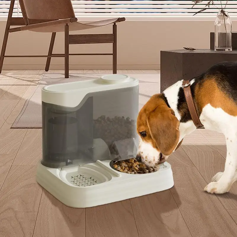 

Automatic Fish Feeder Large Capacity Pet Food Dispenser Splash-proof 2-in-1 Feeding Dispenser For Travel Multi-pet Households