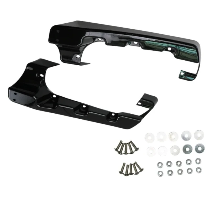 

Motorcycle Hard Saddle Bag Saddlebag Extension for Harley Touring Electra Street Glide Ultra Classic Road King FLH FLT 2014-2024