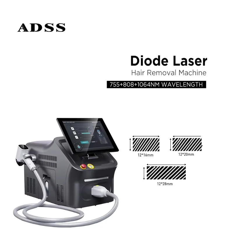 Four Wavelengths 755nm/808nm/940nm/1064nm Diode Laser Hair Removal Machine Professional Beauty Salon Equipment