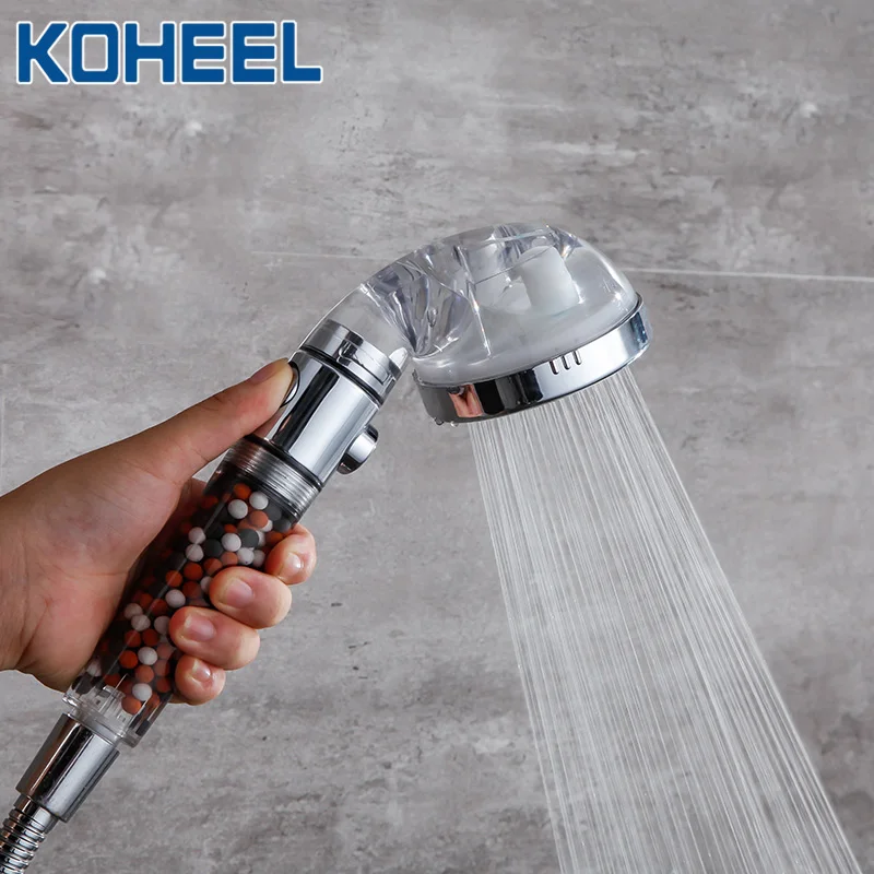 Shower Head Water Saving Rain Handheld Shower Big 6 Inch High Pressure Bathroom Rainfall Shower SPA Shower Head