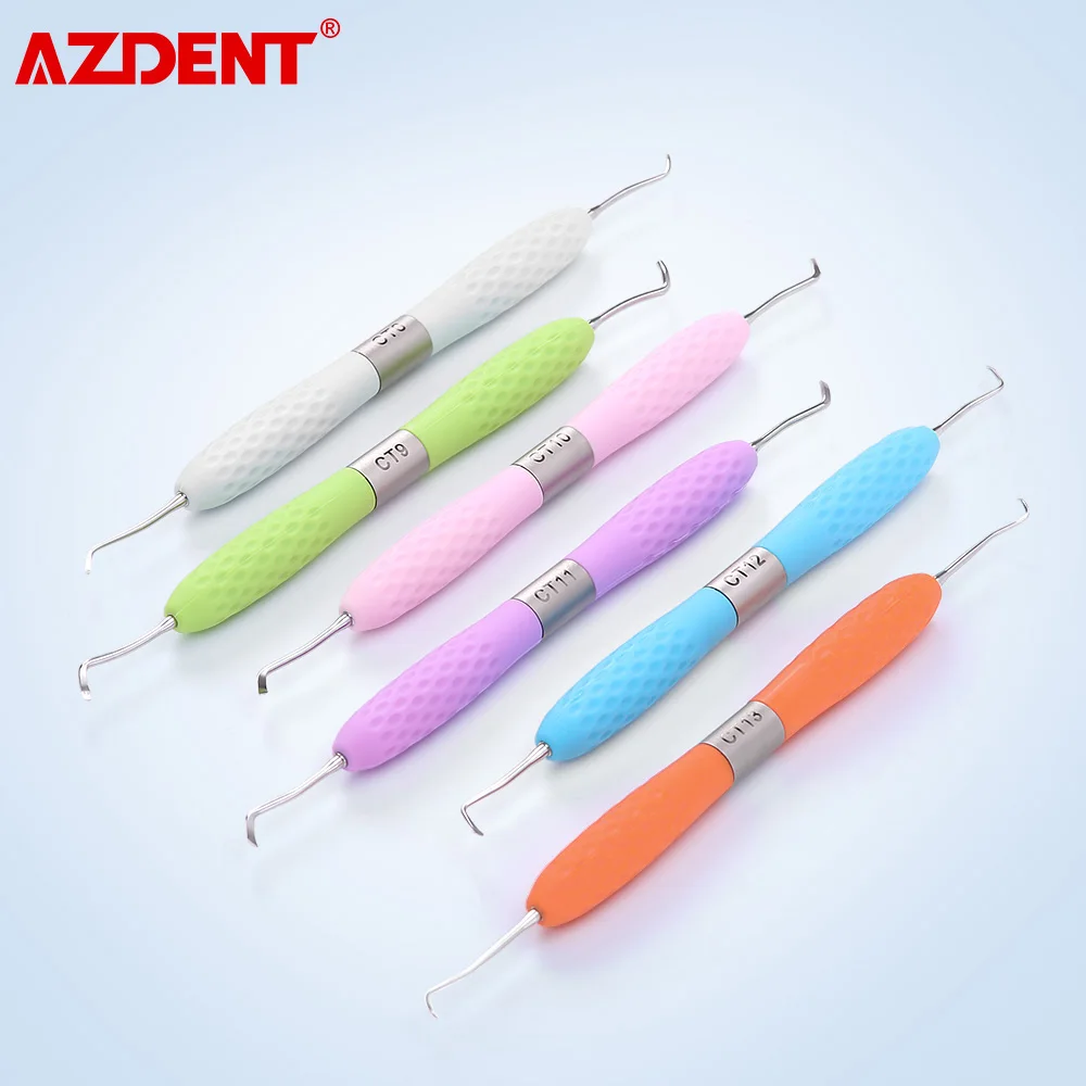 Dental Restoration Instruments Enamel Chisel Tool Spoon Excavator Gingival Margin Trimmer Cord Packer Repair Probe Dental Tool