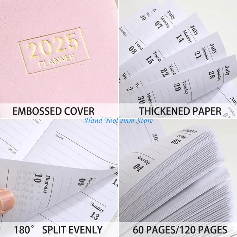 H37F 2026 Notepad Pocket Notebook Colorful Memo Book Small Hardcover Notebooks with Lined Pages For School and Home Office