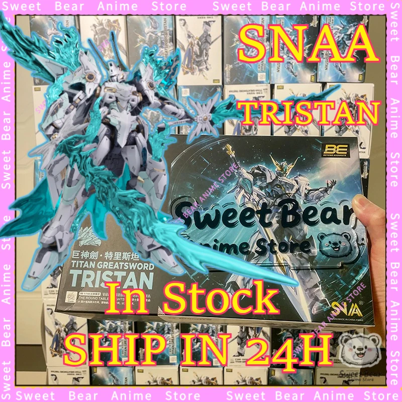 (Ship in 12h) SNAA Tristan TITAN GREATSWORD Original 1/144 Assembly Model Action Figure Anime Model Trendy Toys Desktop Doll