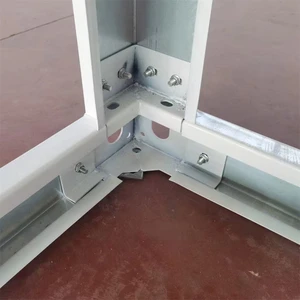 Prefabricated Galvanized Painted Container House, Metal Mounted Frame, 20ft 6 Main Sales House Container Prefabricated - №1