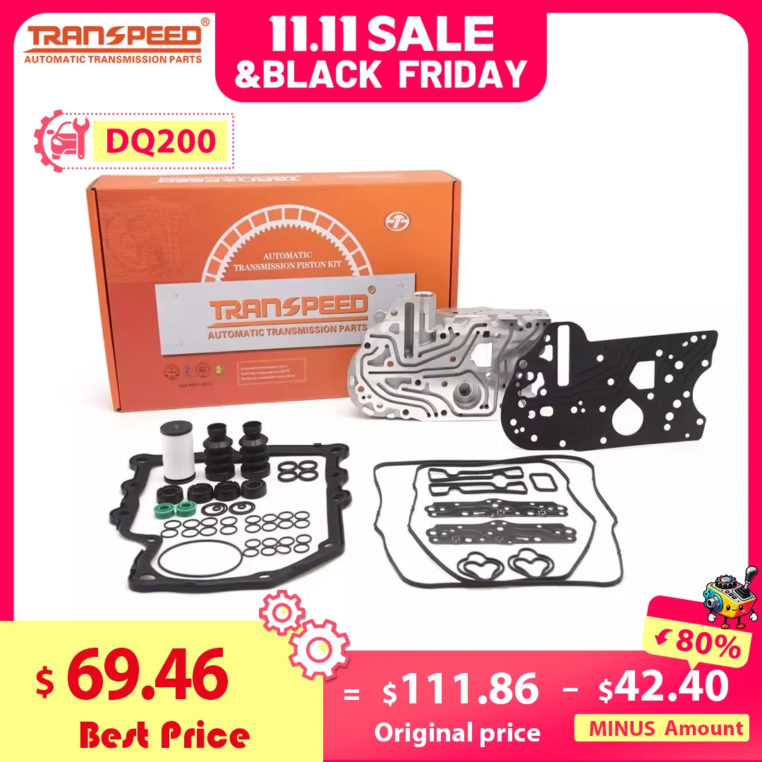 

TRANSPEED DQ200 0AM DSG 7 Auto Transmission Mechatronic Valve Body Repair Kit OAM Tool For Volkswagen Audi VW T4 SKODA Gearbox