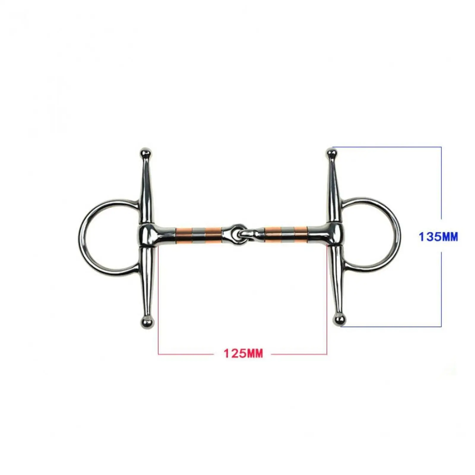 Professional Horse Snaffle Bit Chewing Metal H Shape Mouth Training Bit for Horse Sport and Equipment