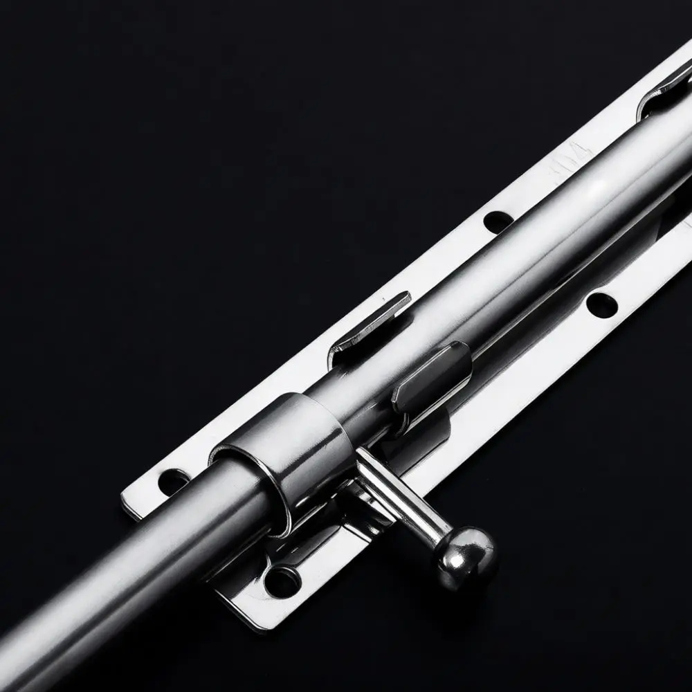Solid 304 Stainless Steel Gate Bolt Heavy Duty Floor Latch Security Hardware For Iron Doors Fence Yard Protection