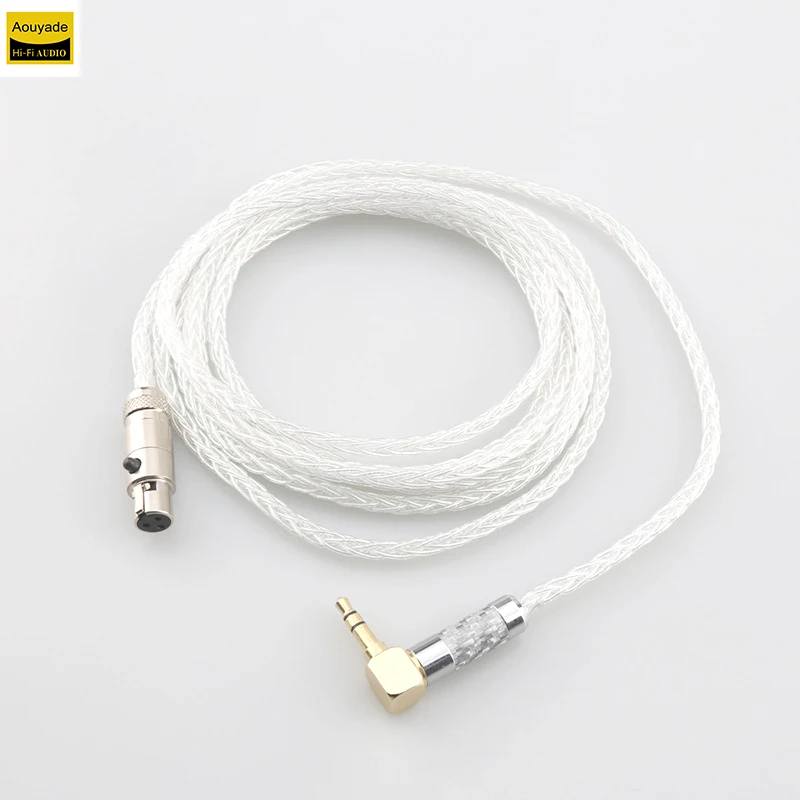 Aouyade Pure silver headphone upgrade cable suitable for AKG Q701 K702 712 K271 272 K240 K141 K181