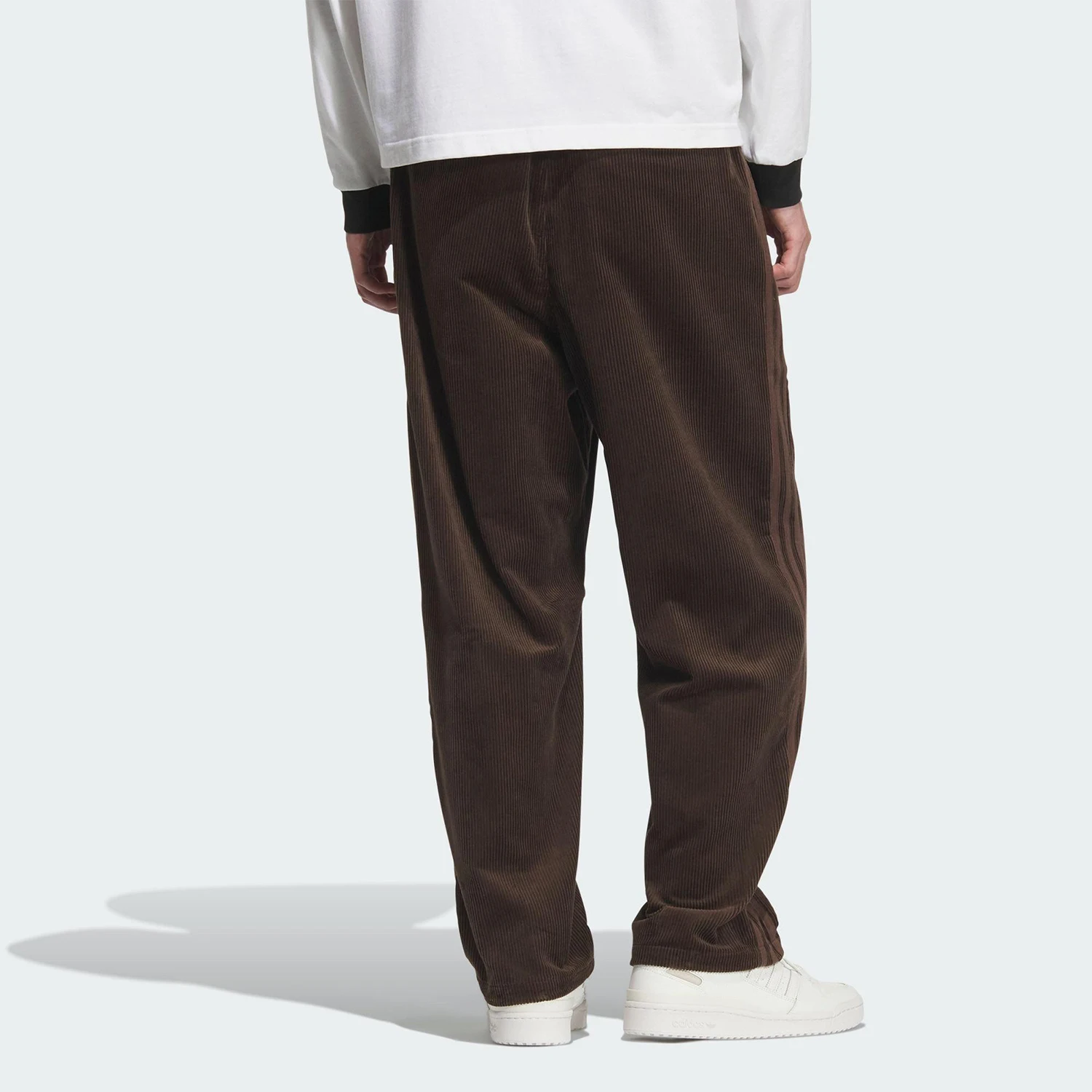 Adidas genuine clover men's corduroy loose retro casual pants KS5976
