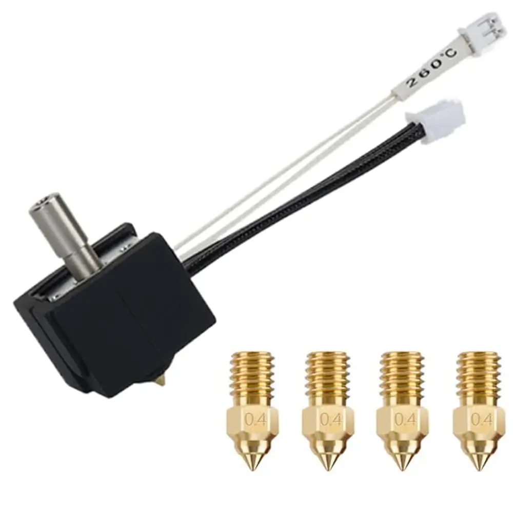 3D Printer Hotend for Creality Ender 3 V3 SE Hot End Kit Print Head Heater Block High Temperature Heating Cartridge Thermistor