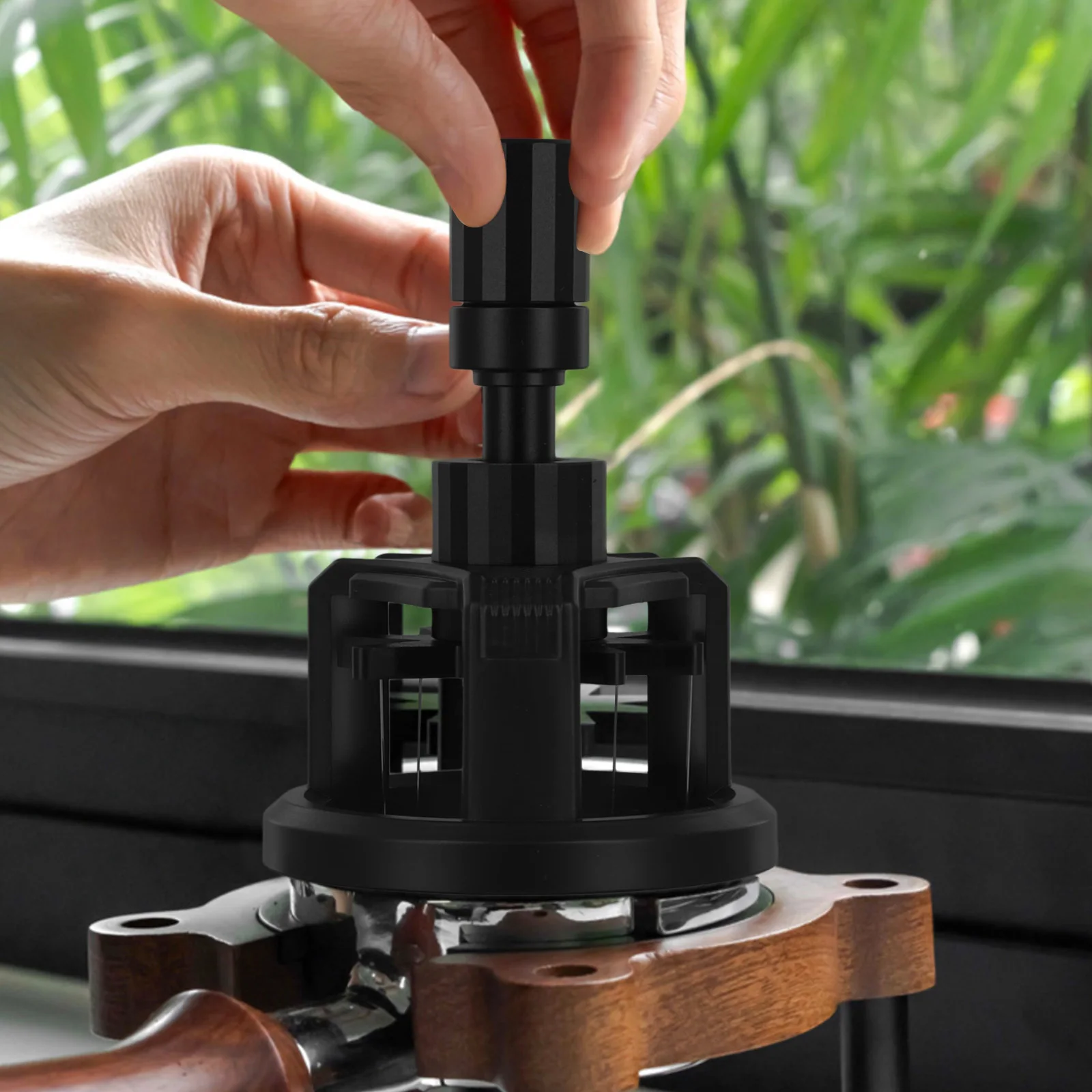 

Professional Grade Espresso Needle Distributor with Enhanced Design Features for Quick and Efficient Use at Home