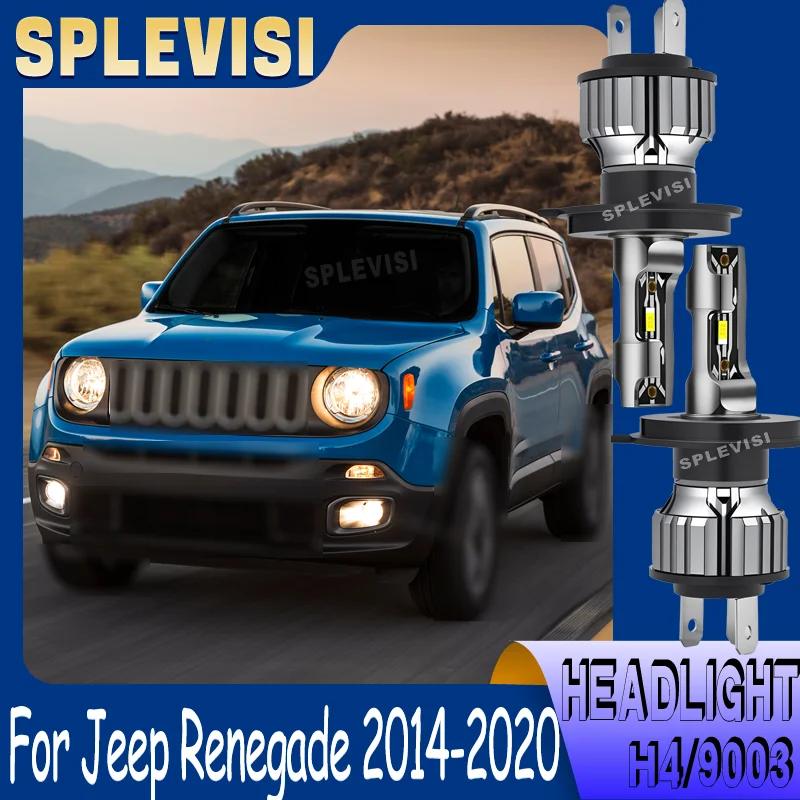 

60,000 Hours Lifespan Reduce Replacement Frequency waterproof LED Headlight For Jeep Renegade 2014 2015 2016 2017 2018 2019 2020