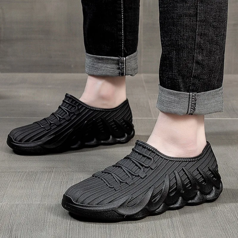 

2025 Новая модная трендовая непромокаемая обувь, мужская короткая верхняя одежда, нескользящая обувь для воды, непромокаемая обувь для пар и взрослых, непромокаемая обувь с клеем