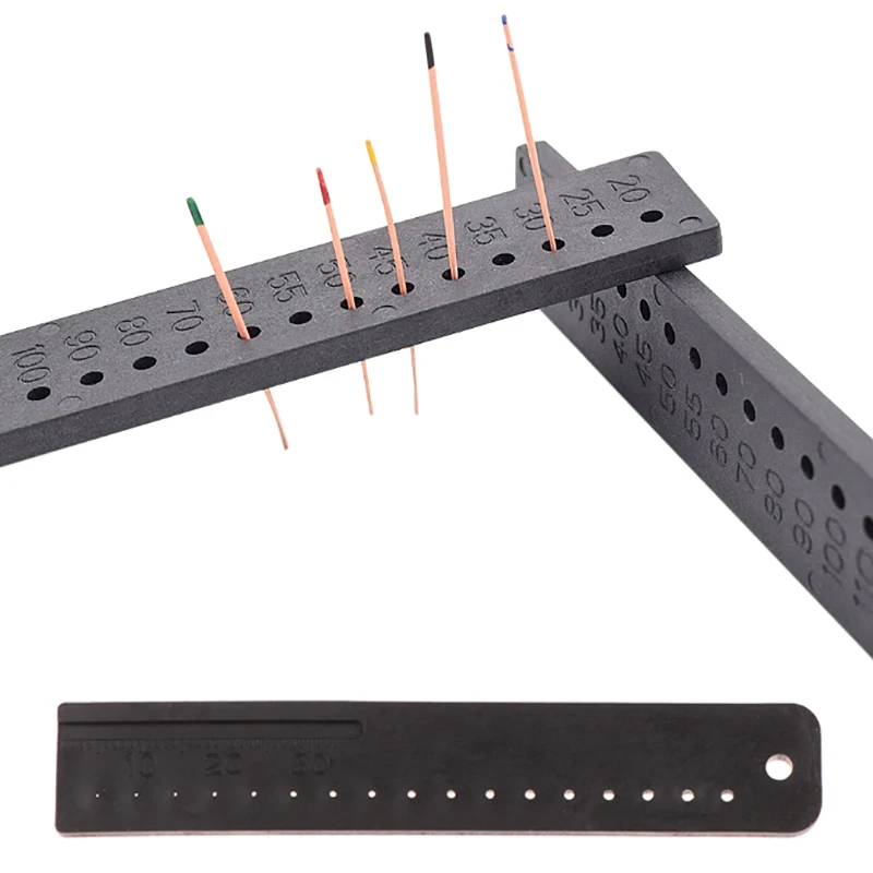 Z. Z. Dental Measuring Ruler Span Measure Instruments With Scale High Temperatures Dental Endodontic Materials Tools