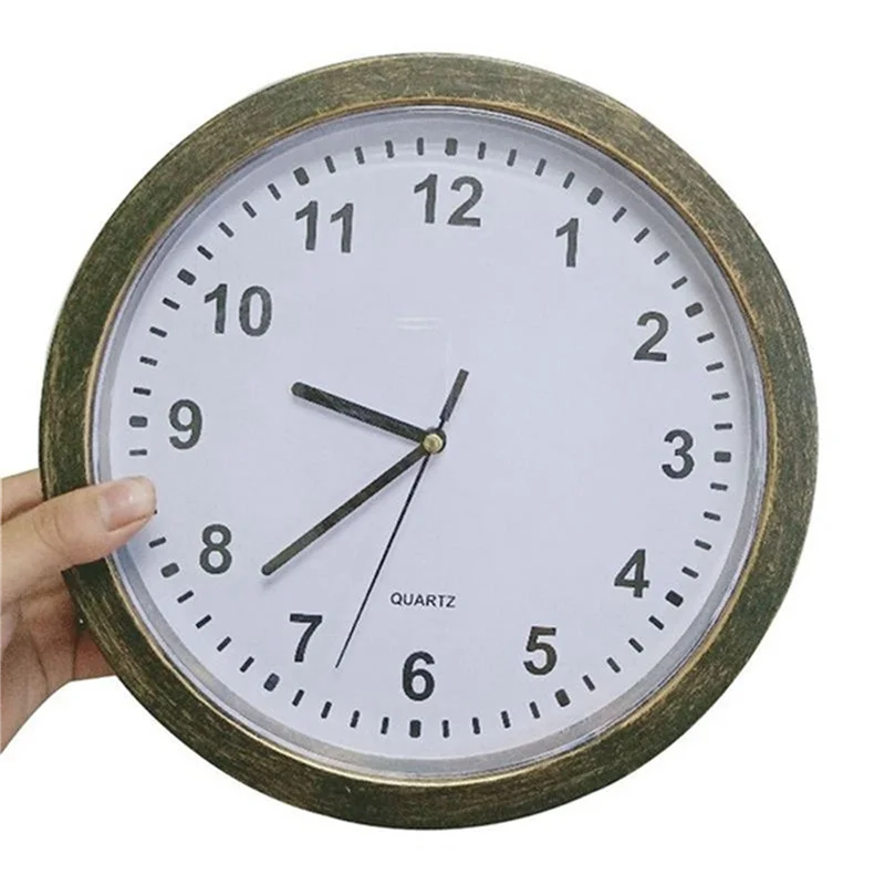 2X Wall Clock  Safe,Clock Safe Secret Safes  Safe Wall Clock For Secret Stash Money Cash Jewelry-ABYA