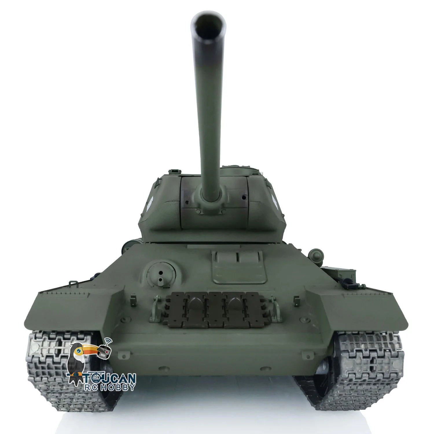 Upgraded HENG LONG 1/16 Scale 7.0 RC Tank Model Soviet T34-85 3909 Metal Tracks Idler Bearing Gearbox Speaker Toys TH17767