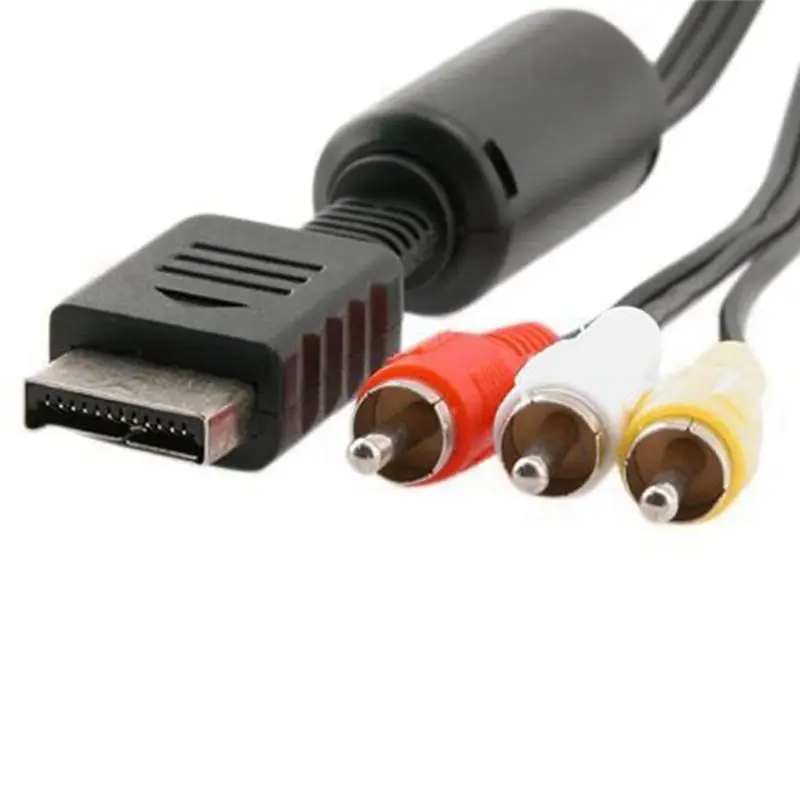 2026 جديد 1.8 متر HDTV AV كابل الصوت والفيديو كابلات الصوت والفيديو لسوني بلاي ستيشن 2 3 PS2 PS3 AV A/V سلك كابل مكون #4