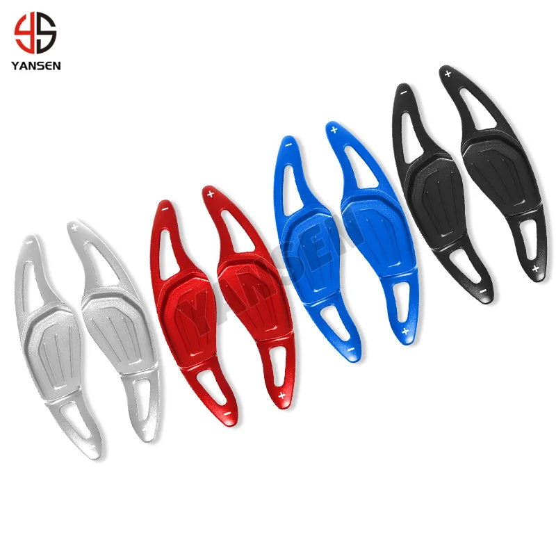 

Car Steering Wheel Paddle Shift For Skoda 2020 Octavia A8 MK4 ENYAQ IV RS VRS Karoq Kodiaq 2021 2022 DSG Extension Sticker