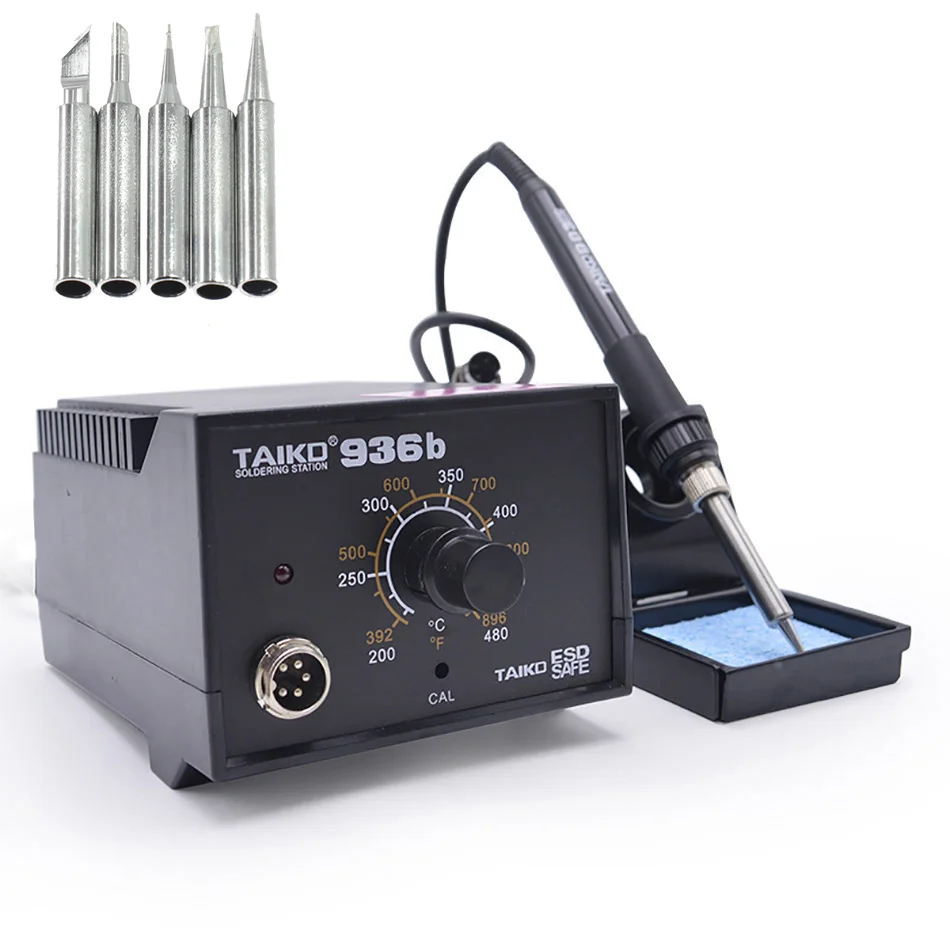 TAIKD 936b 220V 60W Constant Temperature Welding Station High-Quality Electric Iron Replacement Pcba Repair Tool EU Plug