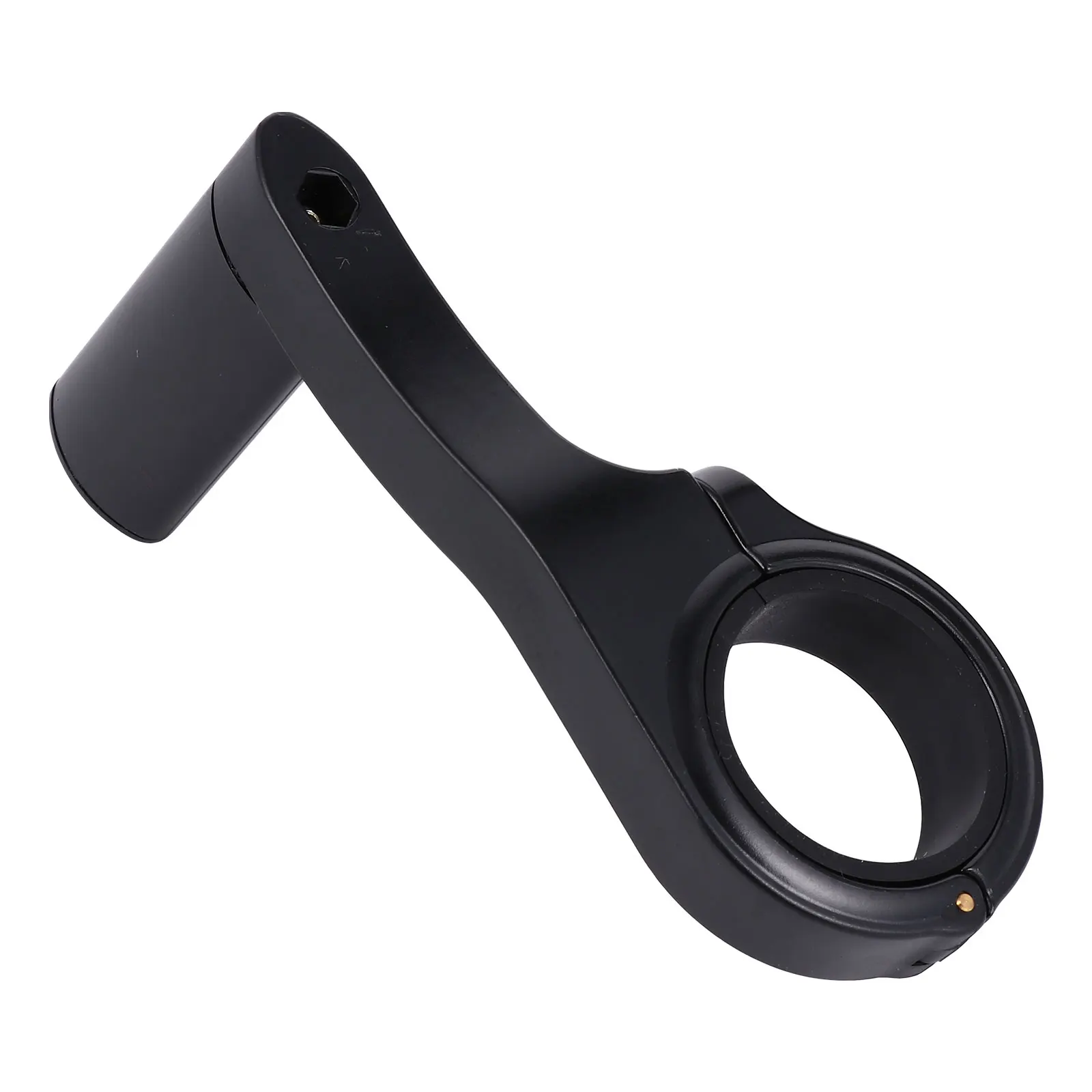 

Headlight Extension Bracket Bike Lamp Holder Durable Safe 31.8 Handlebars Cycling Travel Wrench Mount Stopwatch Support Supplies
