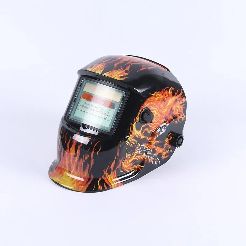 Welding Helmet Professional Protective Automatically Darkening Soldering Mask True Color Welder Cap 4 Arc Sensor for TIG MIG MMA