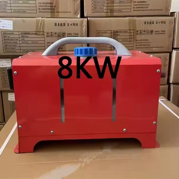 8KW Diesel Parking Heater 12V/24V/220V - New Style Large Power Air Heater with Inverter for Truck, Bus,Trailer,Warehouse & Home)