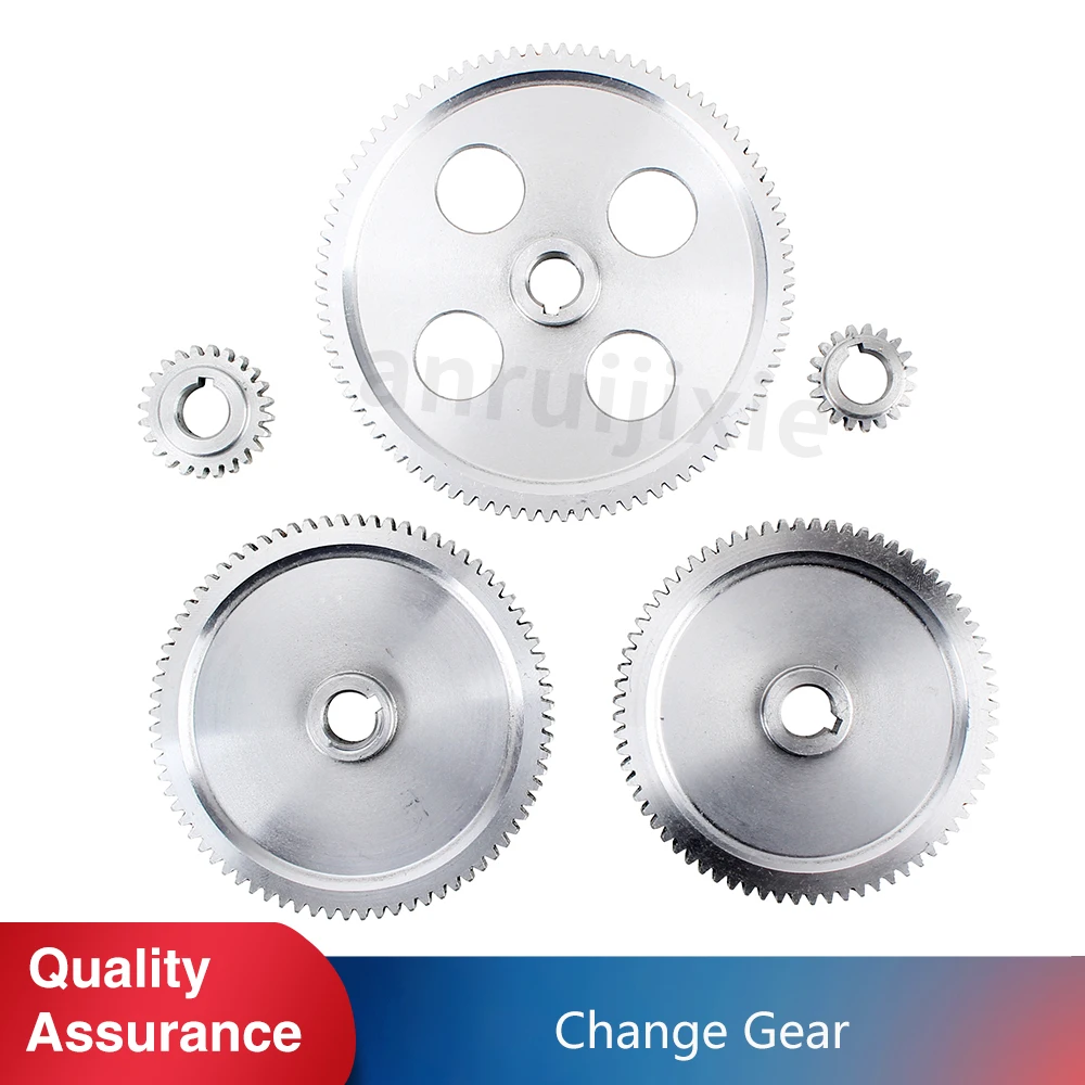 

5PCS Metal Change Gear Set for SIEG C1/M1/Grizzly M1015/Compact 7 Metric/Imperial Lathe Machine Exchange Gear