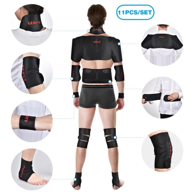 

Ms tomalin spontaneous heat gear 11 suit double-sided hot care before and after the whole body to protect the waist and knee