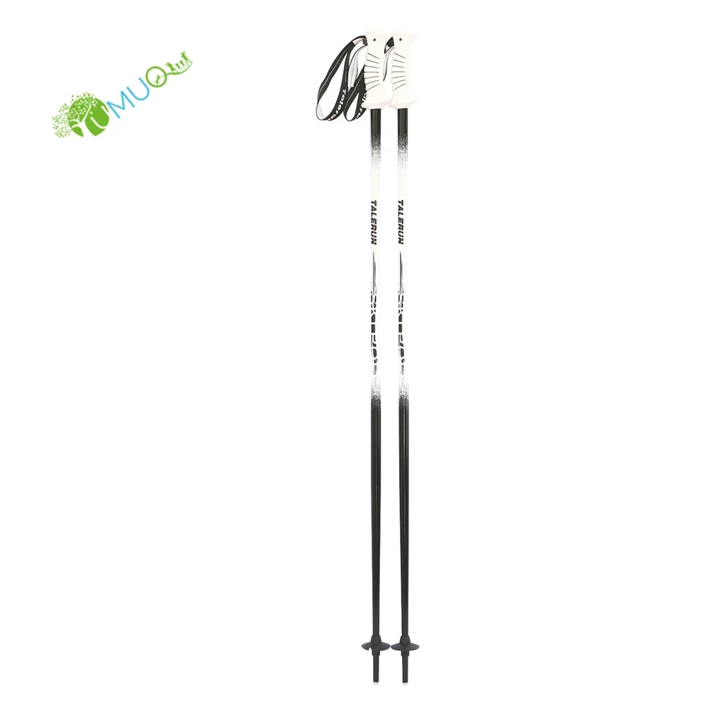 

YumuQ Customized Lightweight Aluminum Ski Poles for Outdoor Skiing, Snowshoeing, Snowboarding, Roller Skiing