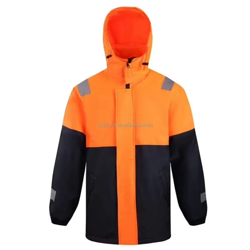 Custom Marine Thermal Insulation Work Life Jacket Multifunctional Waterproof Windproof Suit Cold-proof Warm Clothesfor