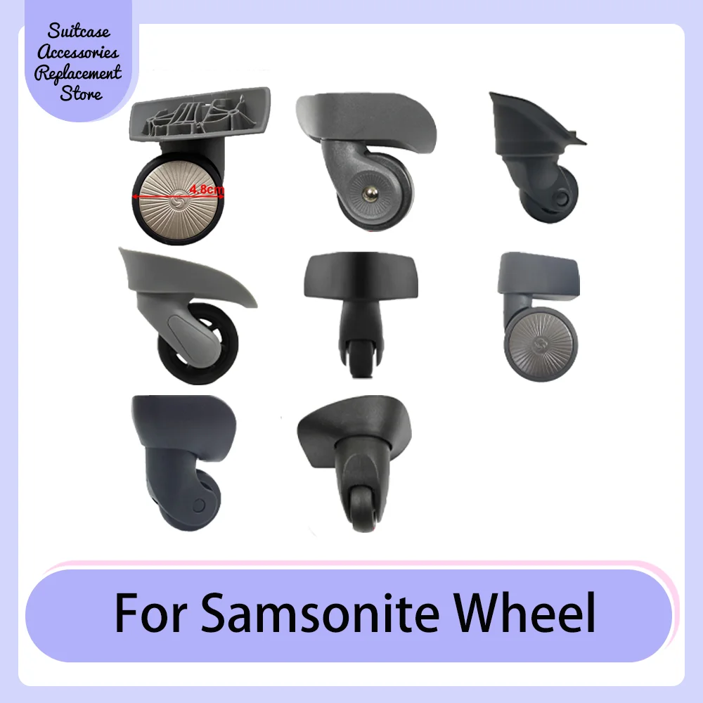 

Adapt To Samsonite 06 V97 V22 D40 103 106 Silent Wheel Universal Wheel Travel Suitcase Repair Travel Accessories Wheels Smooth