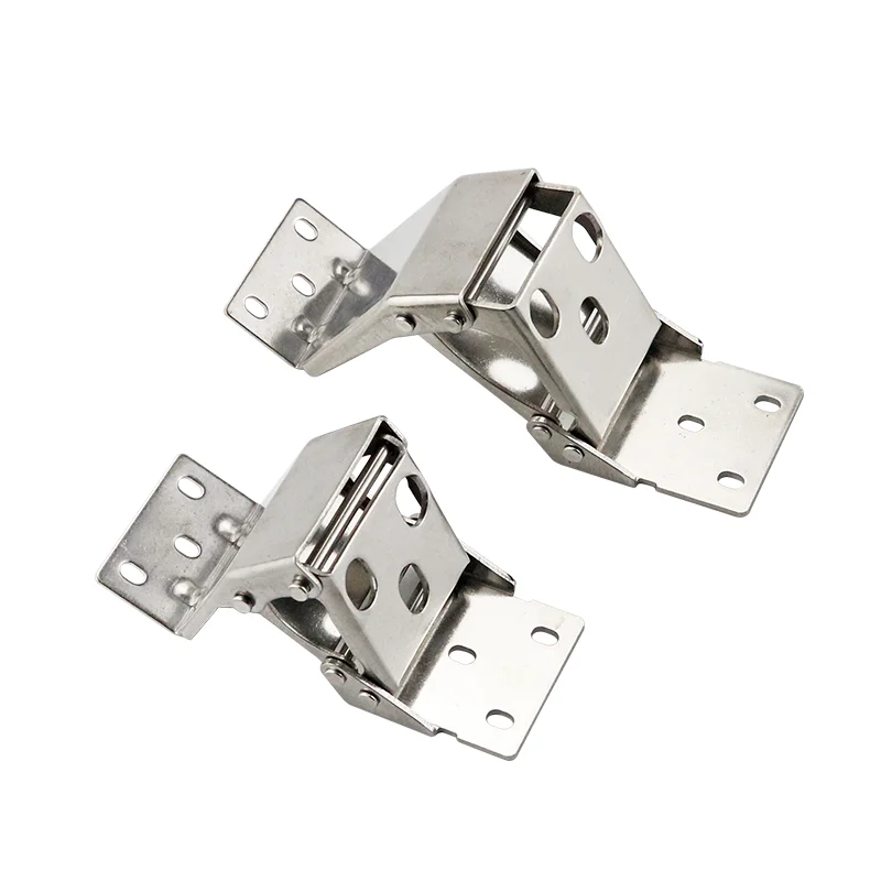 304 ze stali nierdzewnej wewnętrzna strona drzwi typu czteroosiowy zawias szafa elektryczna szafka sterownicza składane zagęszczony ukryty zawias