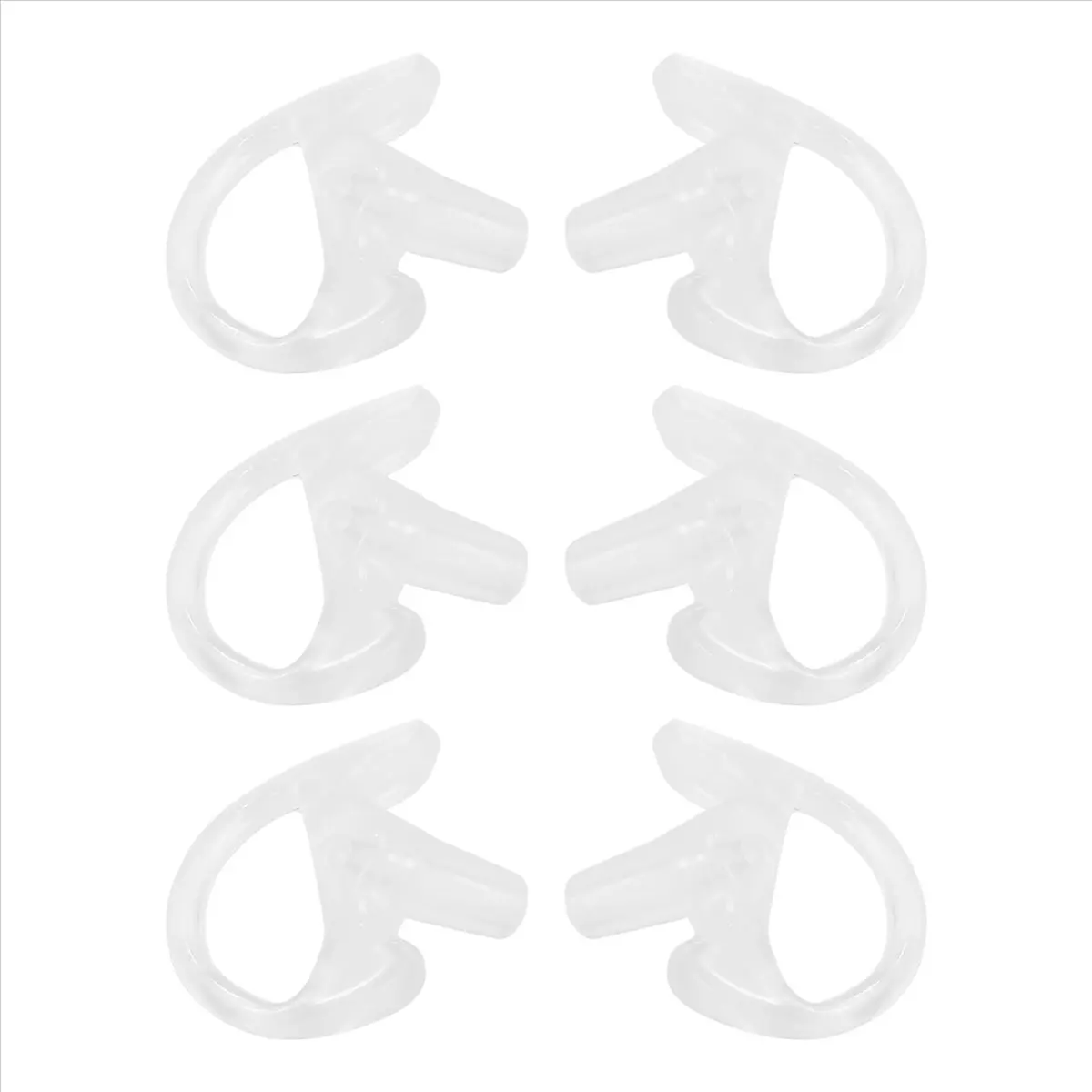 A64I Soft Radio Earmold Replacing Earpiece Insert Acoustic Coil Tube Audio Kits Headphone Accessories L