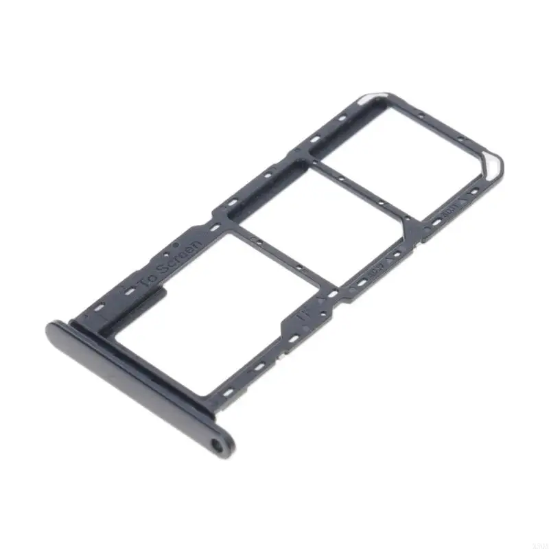 Black Metal Card Tray Offering & Memory Card Slot Simple Installation Specifically for A16 A166B Phone 