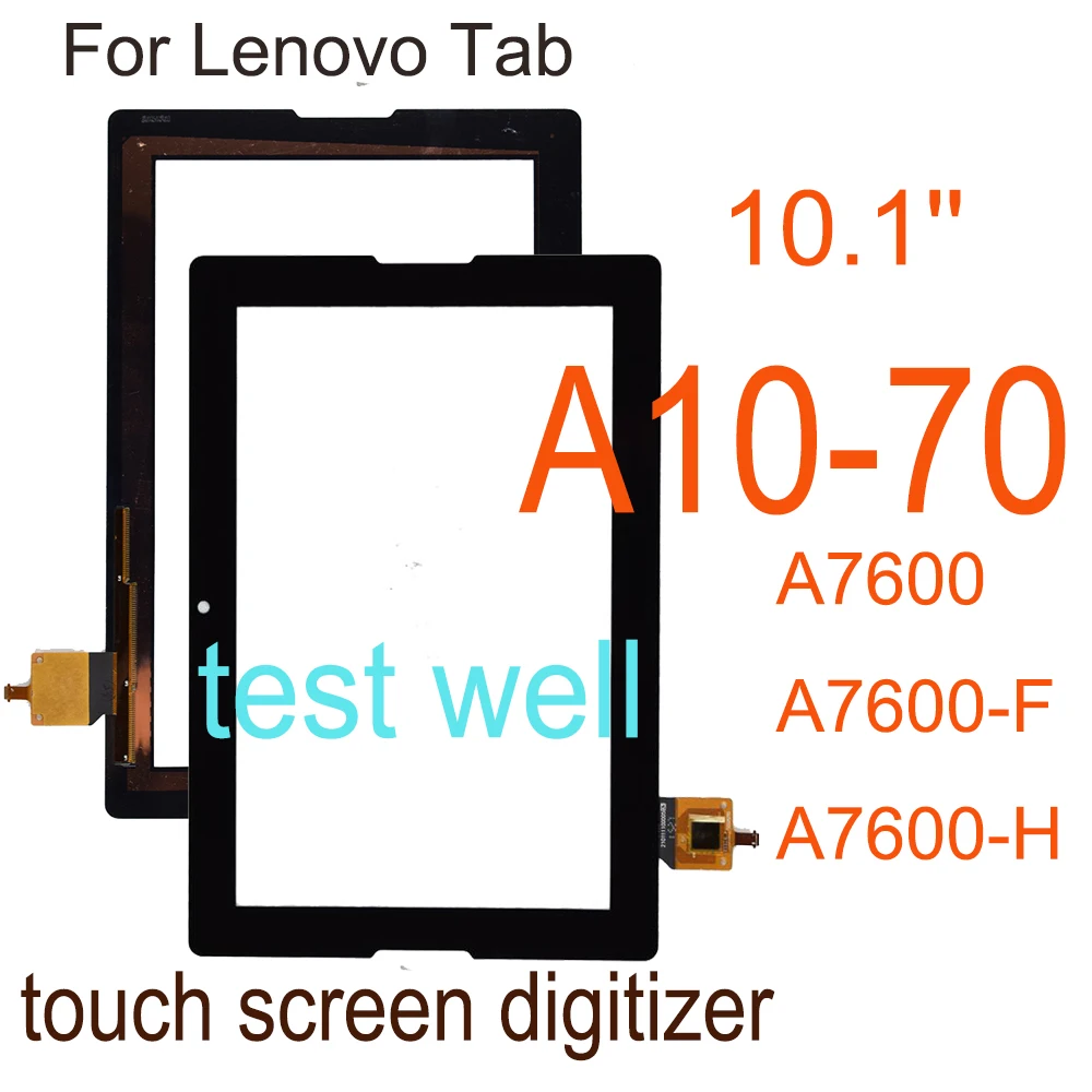 

Новый 10,1-дюймовый сенсорный экран для Lenovo Tab A10-70 A7600 A7600-F A7600-H B0474, стеклянная панель, дигитайзер, датчик точки доступа 101303