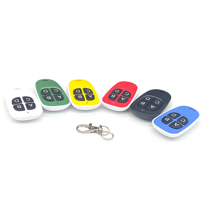 433MHz 4 Keys Copy Garage Door Remote Control Universal Remote Control Cloning electric gate Remote Controller Duplicator Key