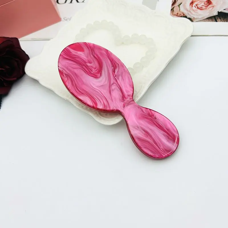 Diamond-encrusted Acrylic Air Cushion Comb Fashionable Korean-style Airbag Comb Small Family Curling Hair Styling Tool