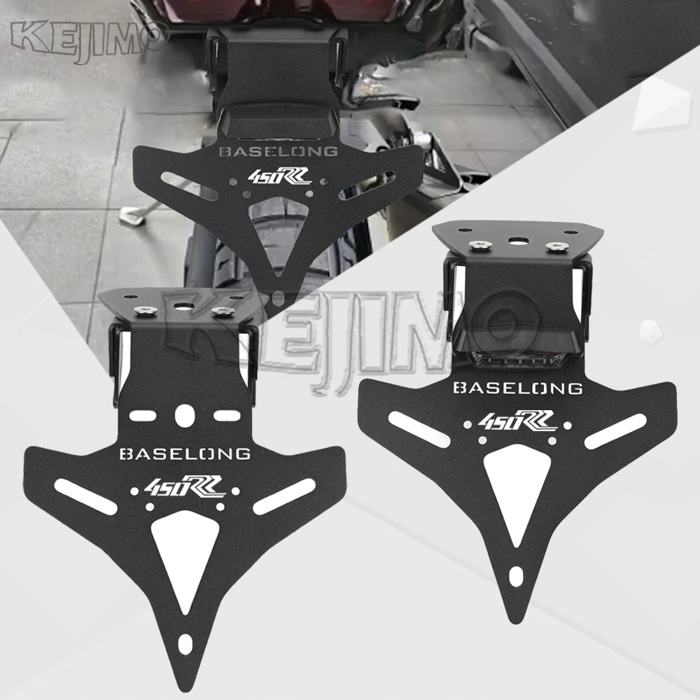

FOR KOVE 450RR PRO 2023-2027 Rear Light Frame License Plate Rack Tail Frame Bracket 450RR Isle of Man / Isle of Man II 2025-2027