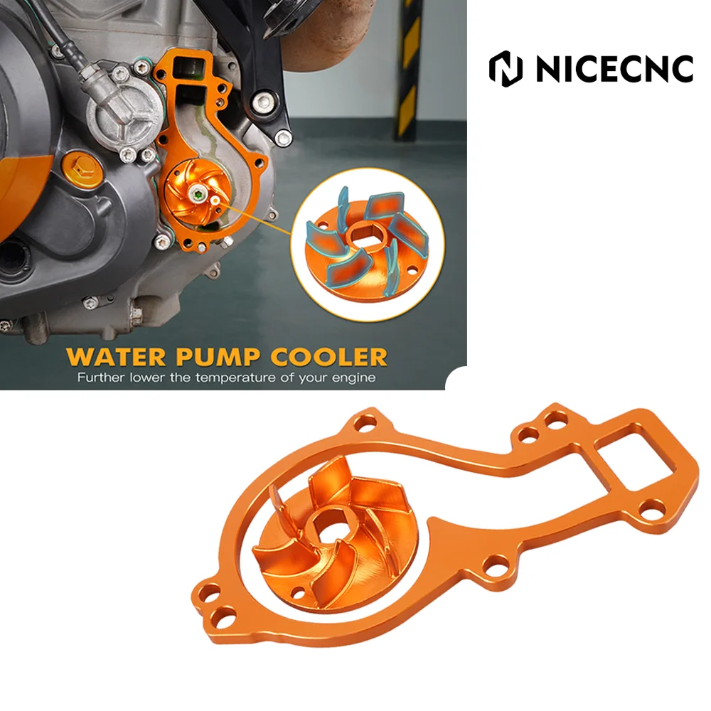 NICECNC Water Pump Cooler Impeller Spacer Kit For KTM 690 DUKE/Enduro/R 2008-23 Husqvarna 701 GasGas 700 Motorcycle Accessories