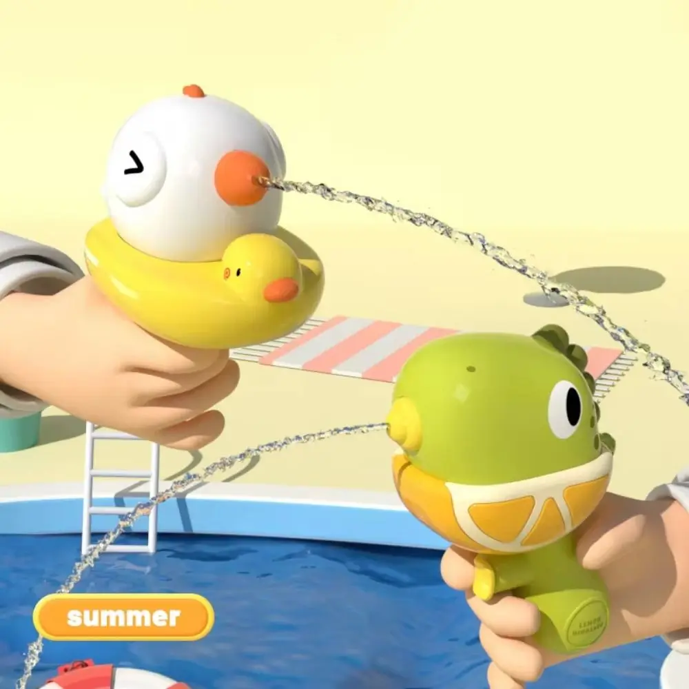 اضغط على نوع الحيوان رذاذ الماء اللعب الحيوان تصميم يده نافورة حمام لطيف سهلة لملء المياه الرش مهرجان الرش