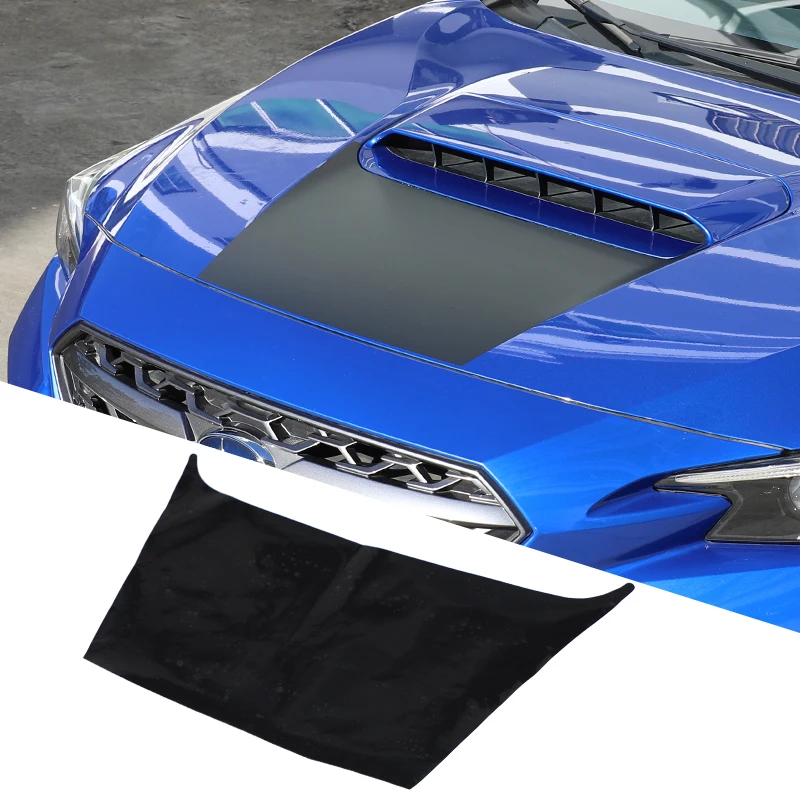 For Subaru WRX 2022-2026 PVC Material Car Front Hood  Panel Trim Sticker Post Vinyl Stickers Decoration Accessories