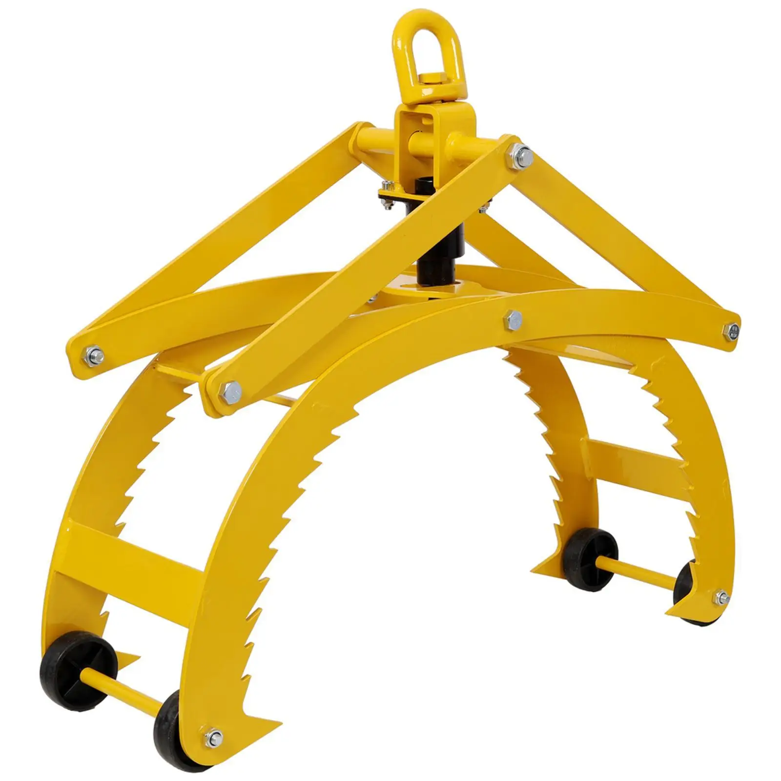 

Industrial Heavy Automatic Log Tongs 21 Inch Open Size Swivel Grabber for Tractor and ATV Use
