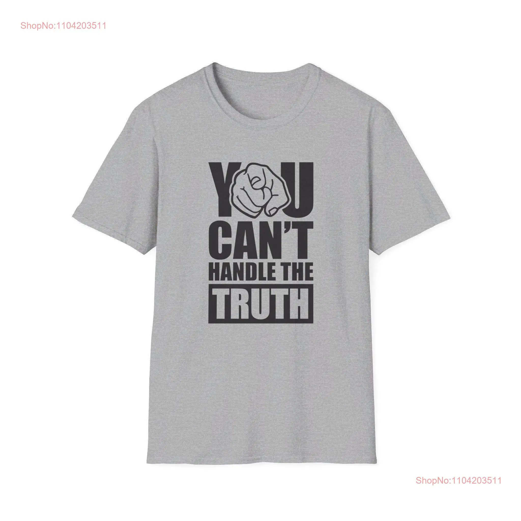 You cant handle the truth A Few Good Men T Shirt Movie Quote long or short sleeves