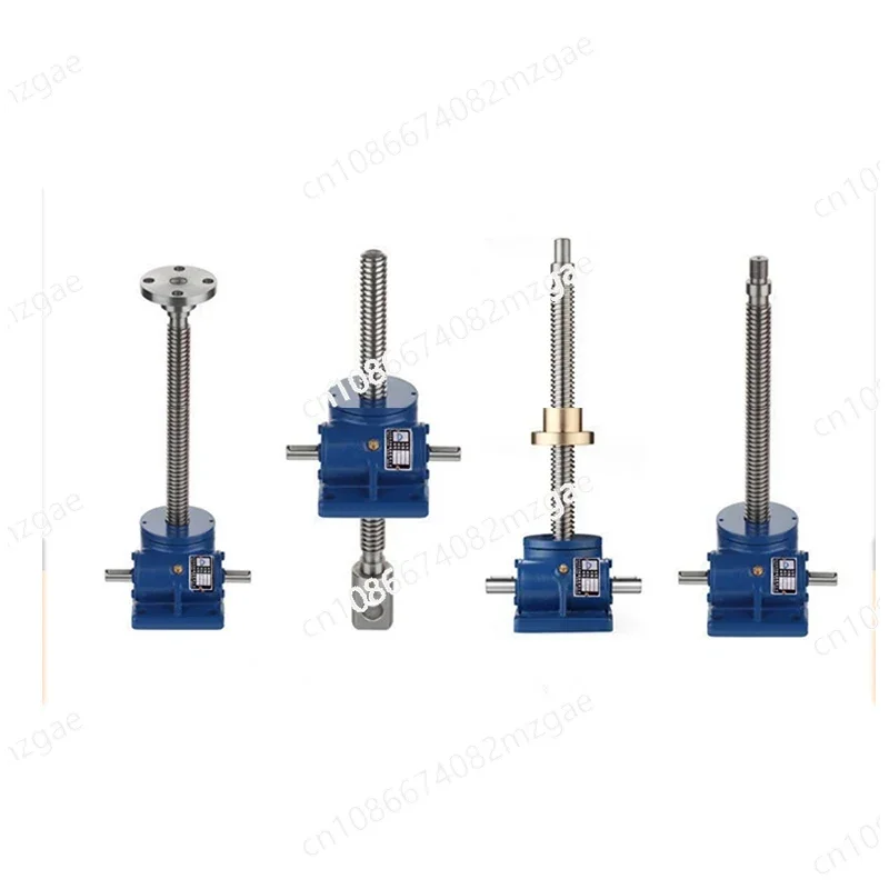 

SWL1T/2.5T Screw Rod Elevator Small Manual Lifting Platform Hand-Cranking Leading Worm Screw Lift Handwheel SWL Lifting Reducer