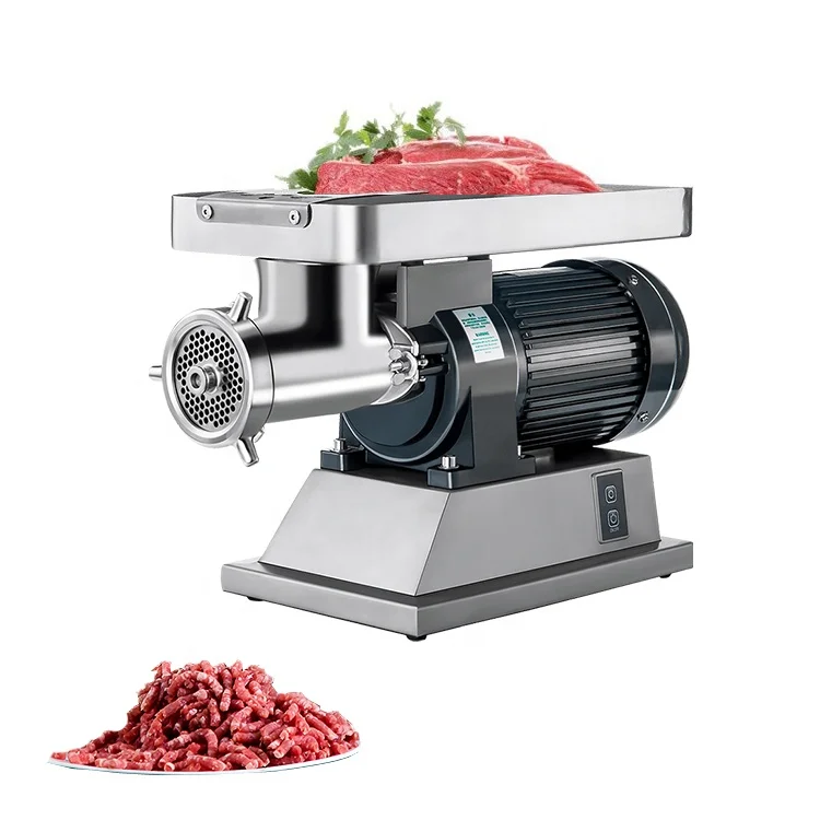 

Commercial Multifunctional Stainless Steel Meat Grinder Large Power Automatic Frozen Meat Mincing Chopping Machine