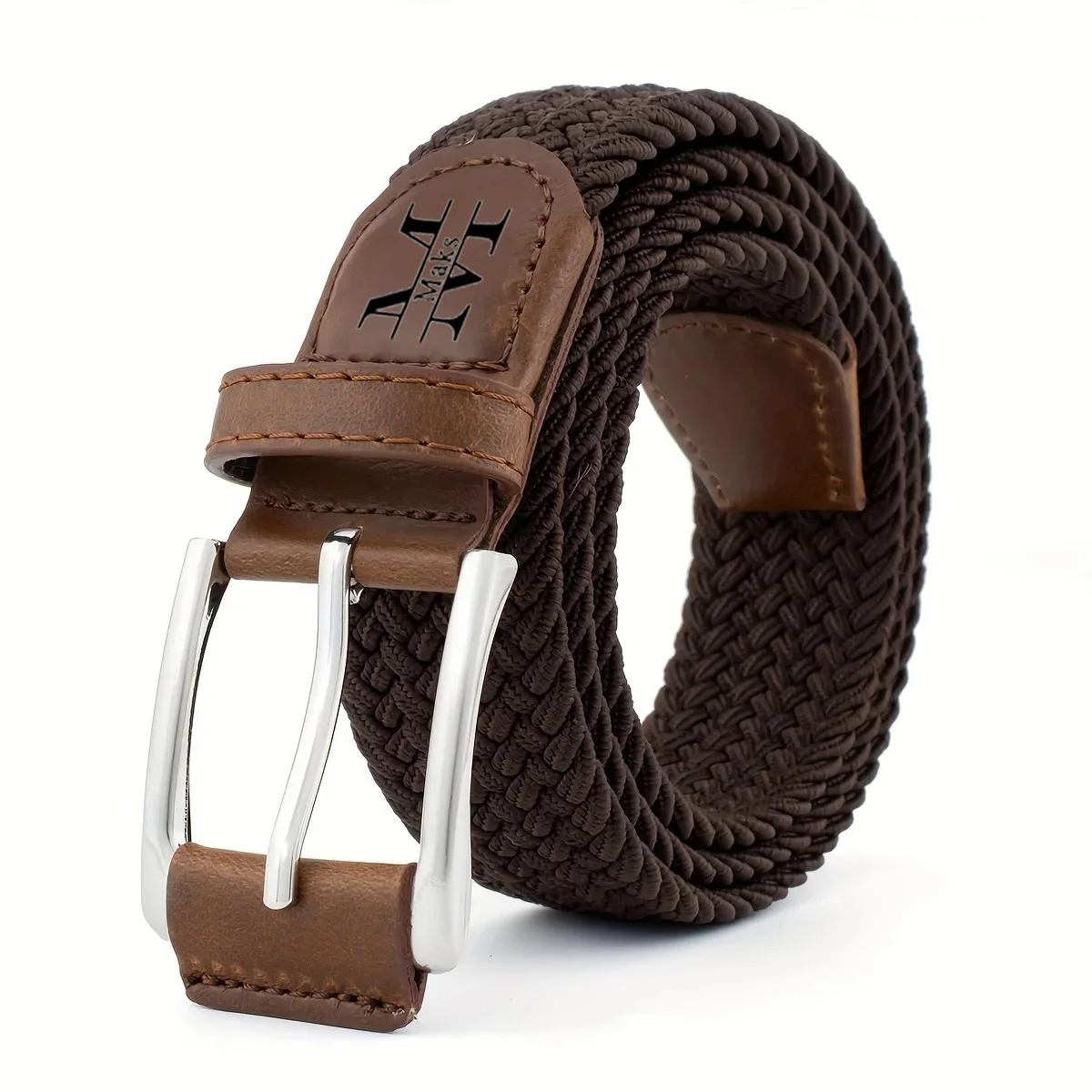 Customized Name Outdoor Nylon Canvas Belt Vintage Braided Design Breathable Adjustable Zinc Alloy Buckle Waistband for Men Women